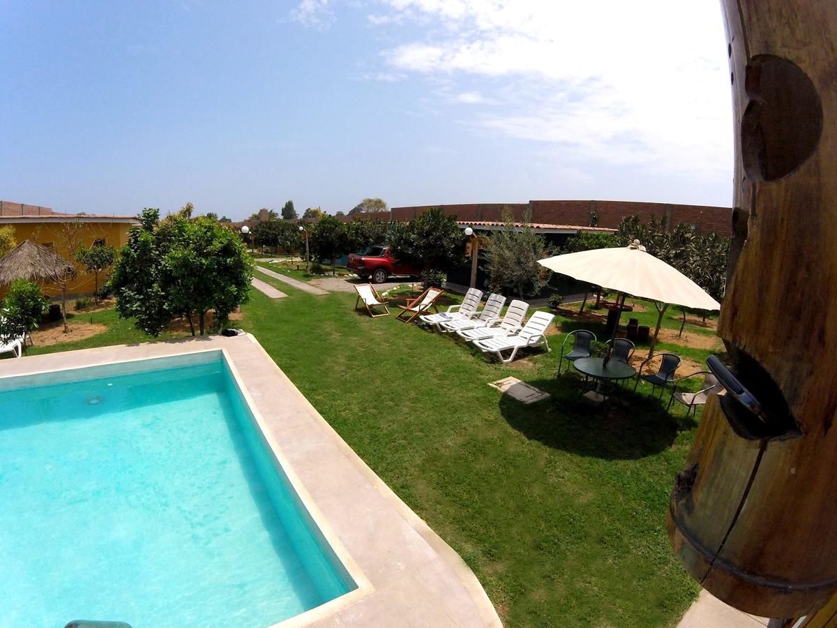 Hotel Villa Kitzia Huacho Eksteriør bilde