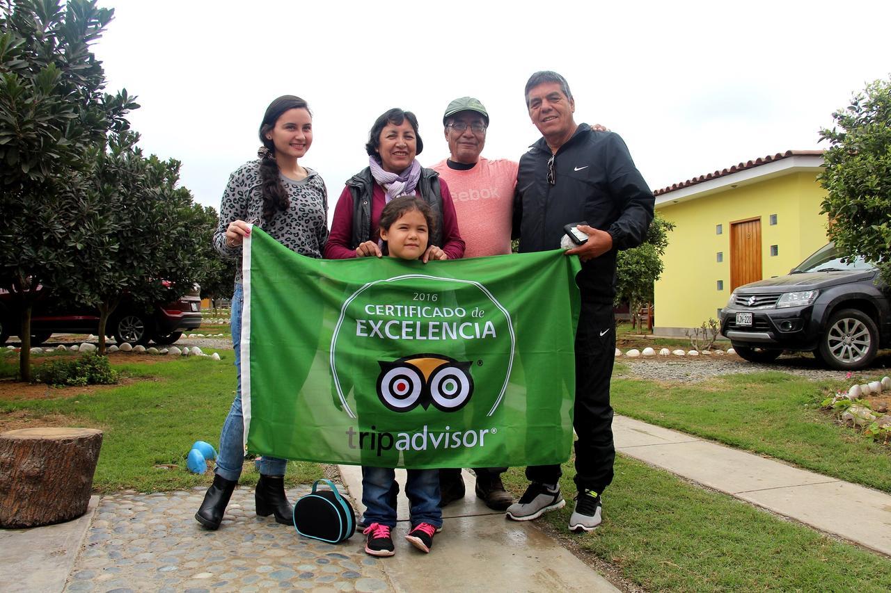 Hotel Villa Kitzia Huacho Eksteriør bilde